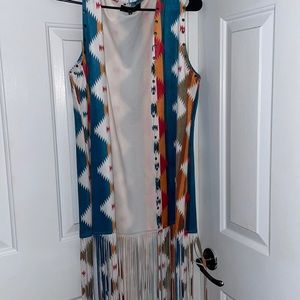 Aztec Fringe Duster